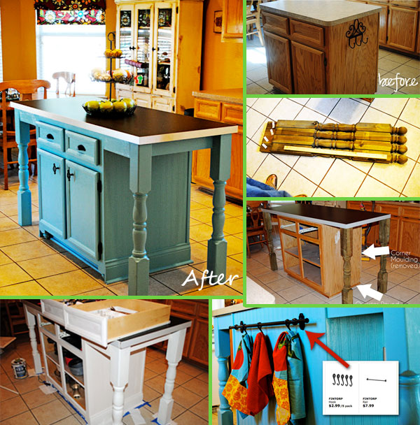 Kitchen-island-makeover