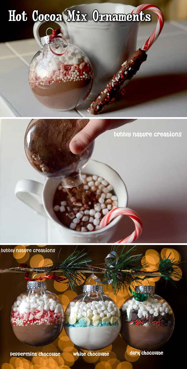 Hot Cocoa Mix Ornaments