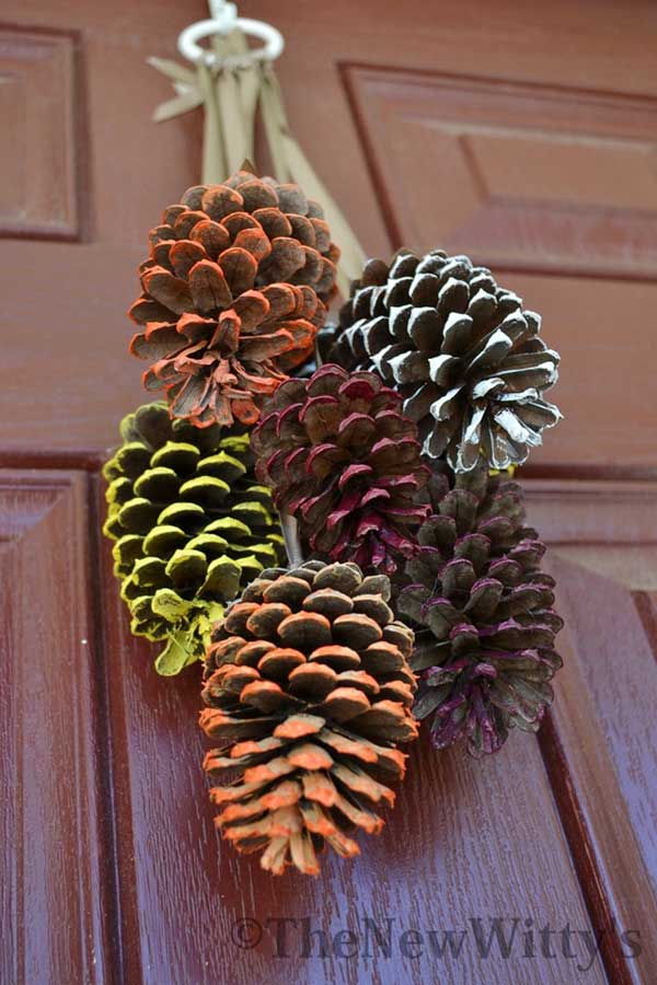 Pine Cone Door Hanger