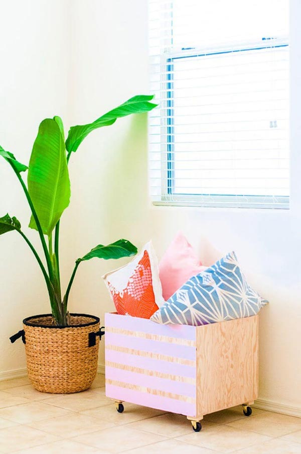 Plywood Storage Bin