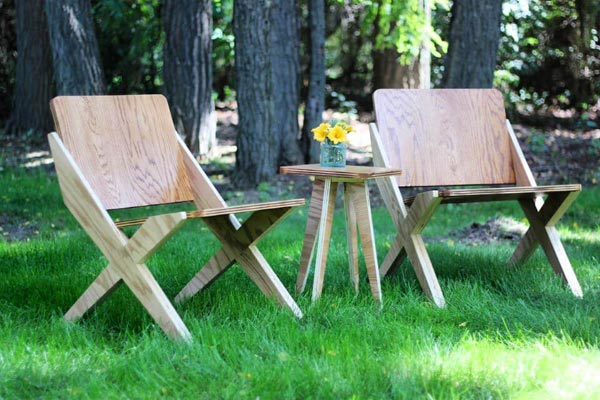 DIY Plywood Chairs