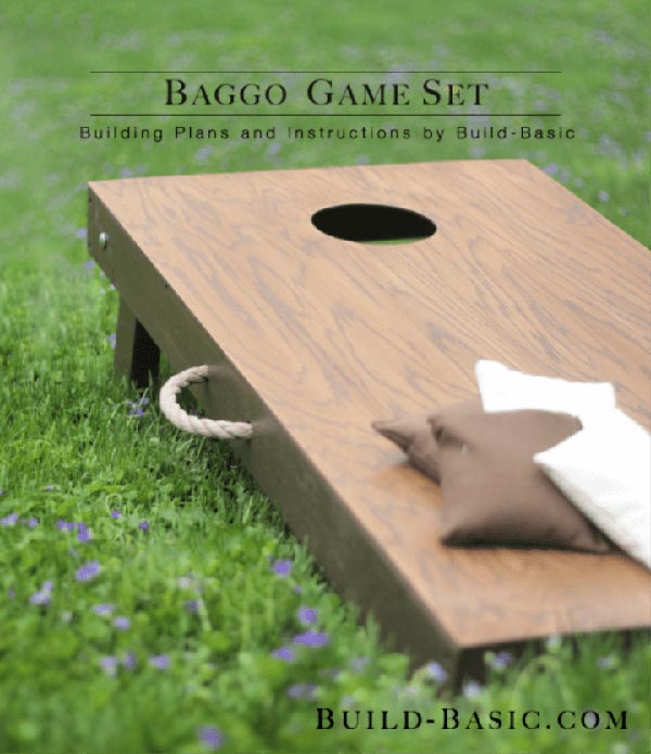 Plywood Baggo Game